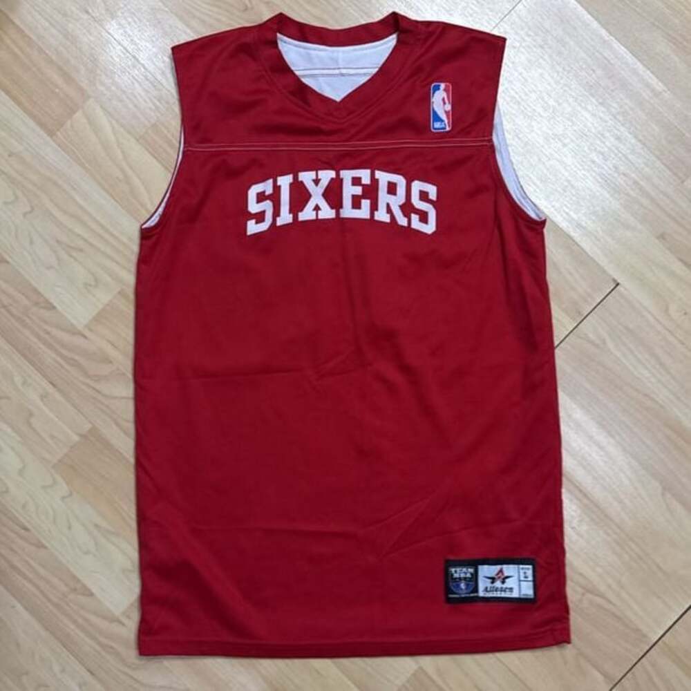 Philadelphia 76ers NBA Alleson Athletic Reversible Jersey 12